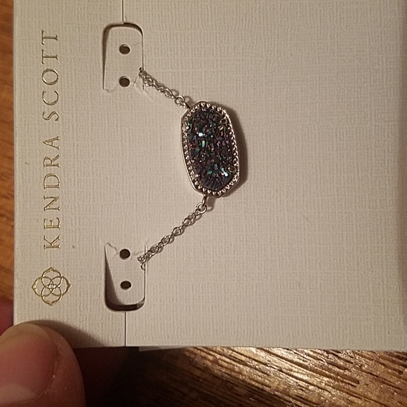 Kendra Scott elisa rhd 979 drusy 15" +2 - Picture 2 of 5
